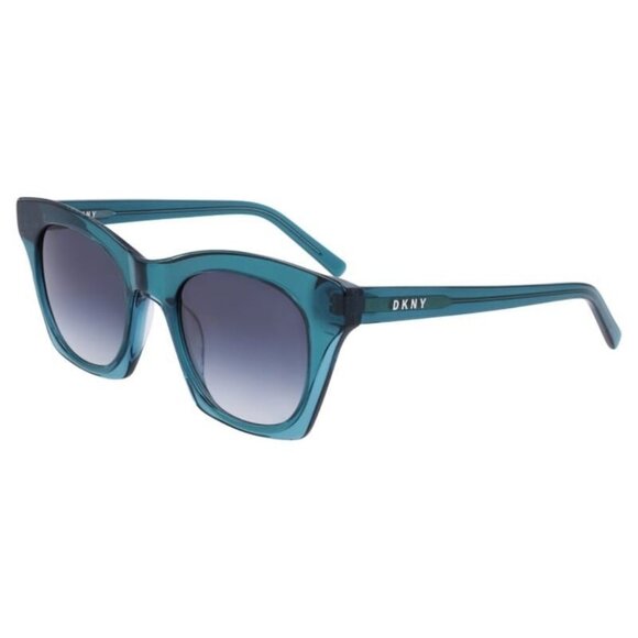 New DKNY DK541S Blue Square DK541S 430 Sunglasses Women - Picture 1 of 4